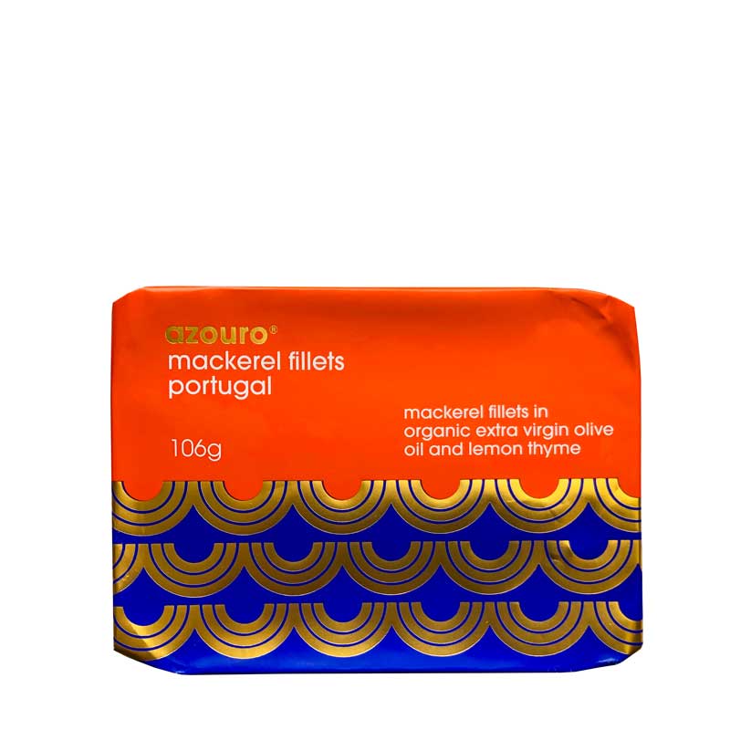 Azouro Portugese Mackerel Fillets 106g
