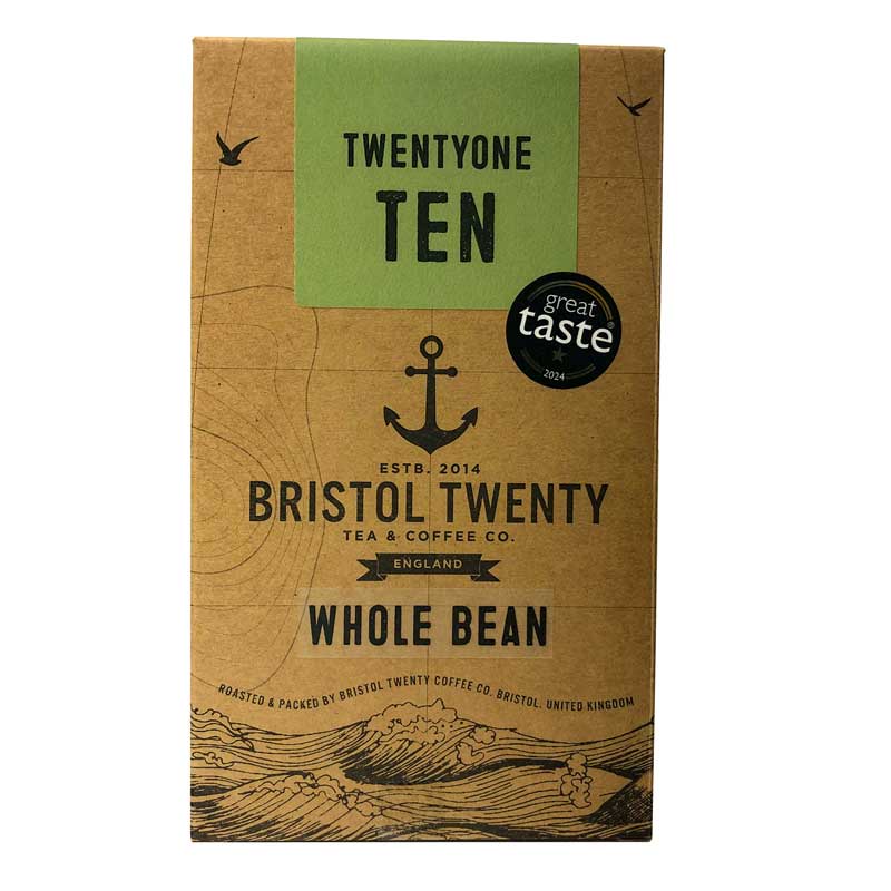 Bristol Twenty Coffee 21EN Whole Coffee Beans 250g
