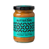 Jar of Butter Bike Everything Bagel Peanut Butter on a white background