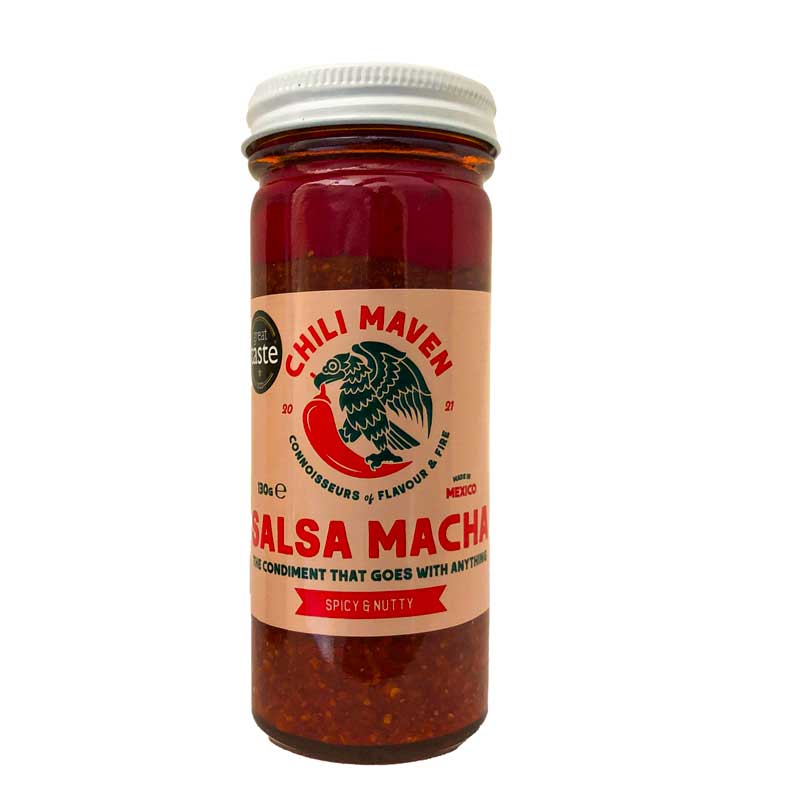 Chili Maven Salsa Macha Spicy and Nutty 130g