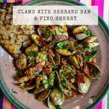 Clams with Serrano ham and fino sherry recipe