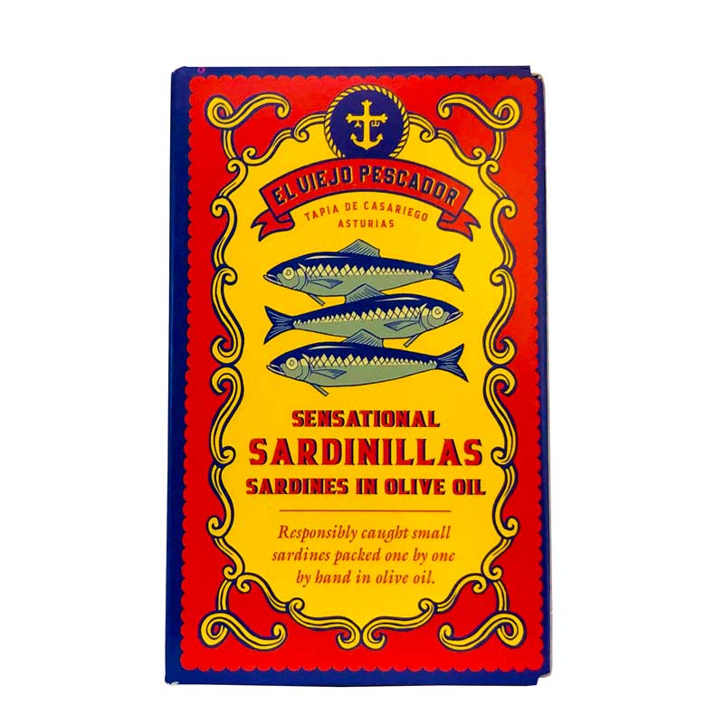 El Viejo Pescador Sensational Sardines in Olive Oil 90g