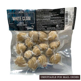 Galician Clams Cooked & Frozen, 250g