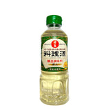 A 400ml bottle of Hinode Ryorishu cooking sake with a green cap on a white background.