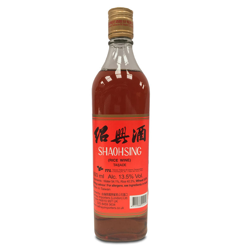 Taiwan Style Shaoxing Wine 600ml