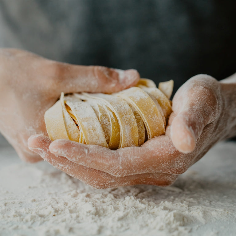 Fresh handmade pasta