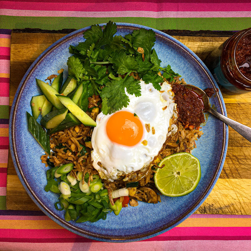 Indonesian Nasi Goreng Recipe and ingredients - Somerset Foodie