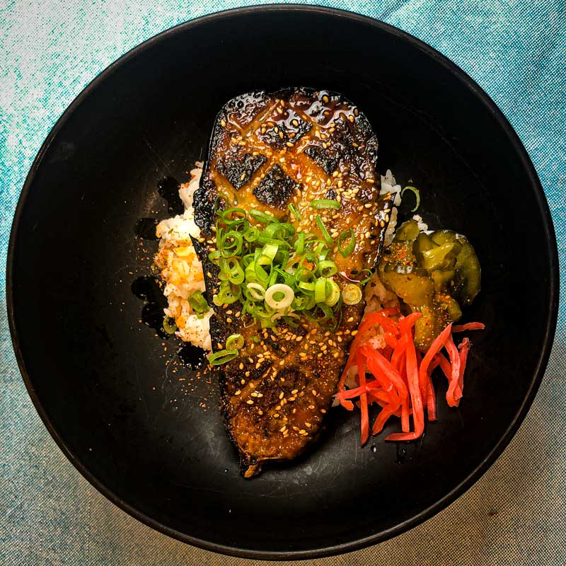 Recipe for Sweet Miso Grilled Aubergine