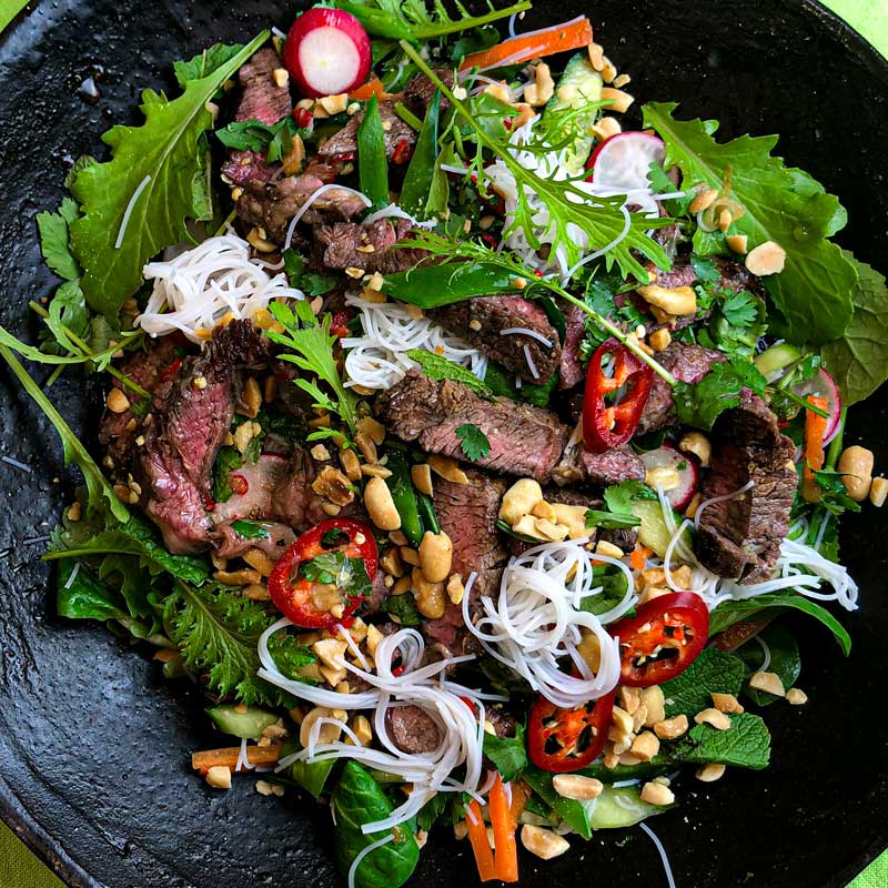 Thai Beef Noodle Salad