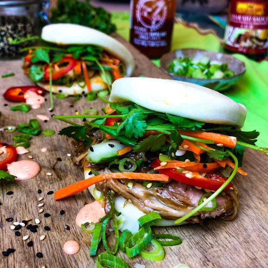 Char Siu Turkey Bao Buns