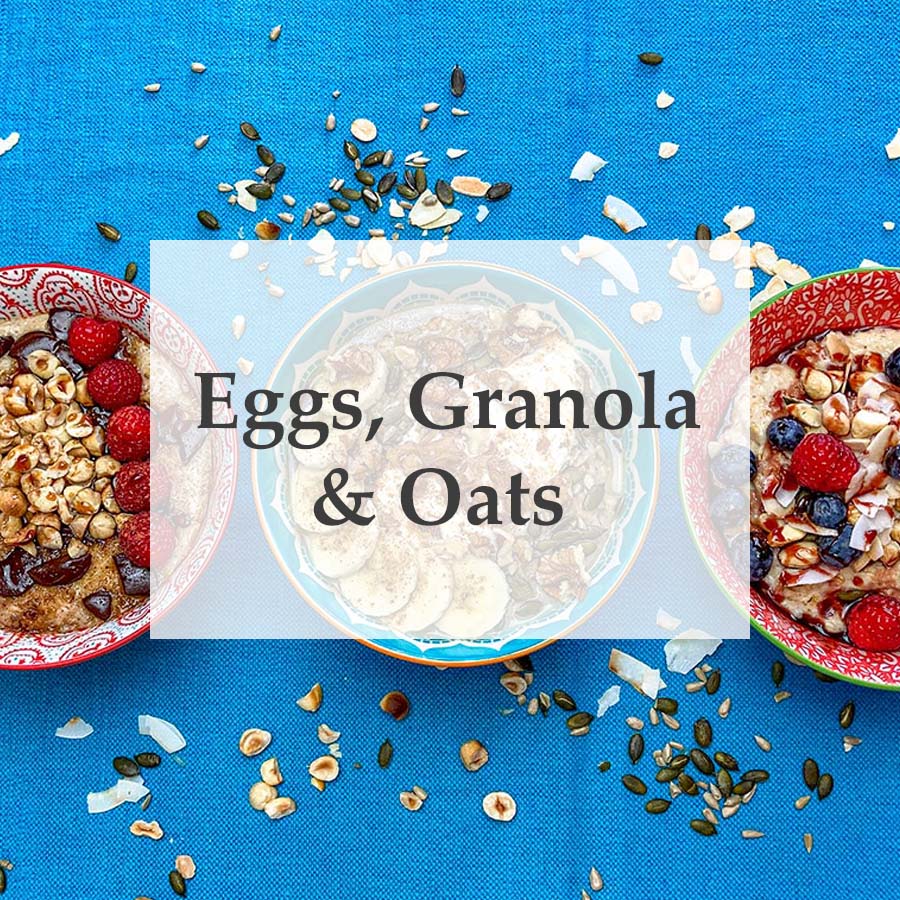 Eggs, Granola & Oats