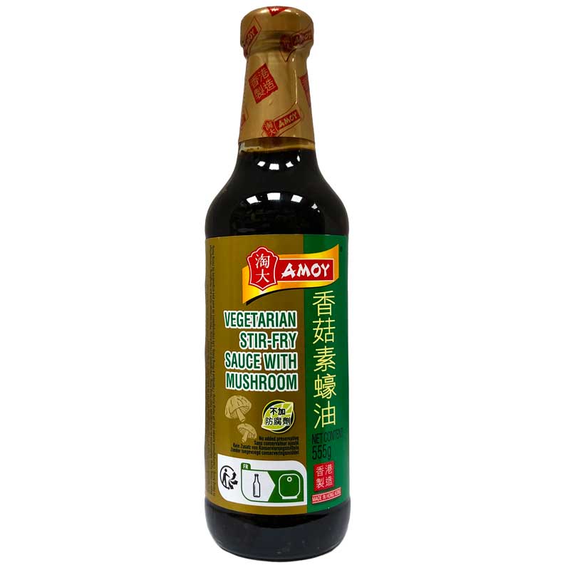 Amoy Vegetarian Stir Fry Sauce with Mushrooms 555g