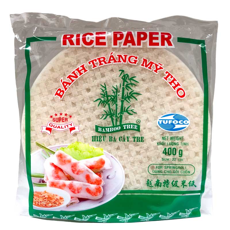 Bamboo Tree Rice Paper (Spring Roll) 22cm, 400g