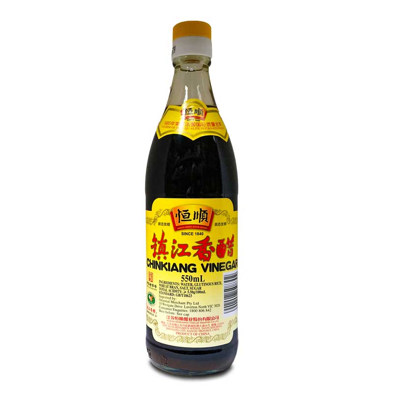 Chinkiang Black Rice Vinegar, 550ml