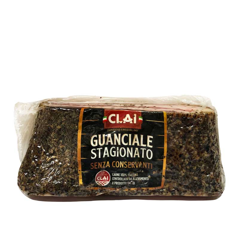 Clai Guanciale Stagionato, Ave. 300g