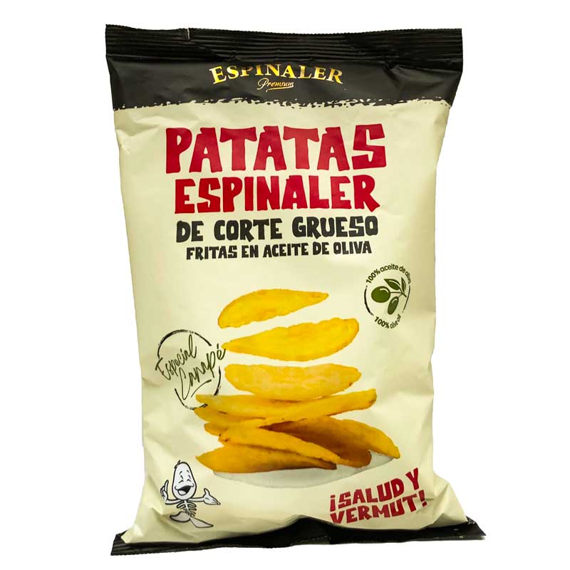 Espinaler Olive Oil Potato Crisps Thick Cut, 150g