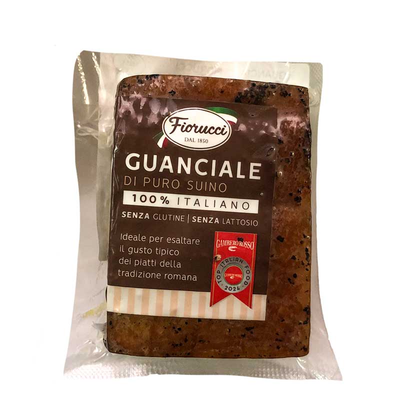 Fiorucci Guanciale Stagionato di Suino 250g