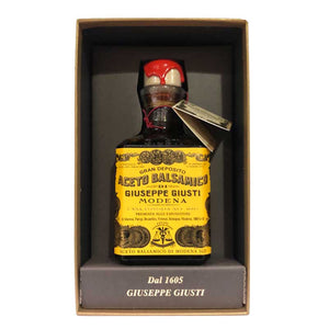 Guiseppe Guisti 4 Medal 15 Year Old Balsamic Vinegar of Modena 250ml Inside Presentation Box