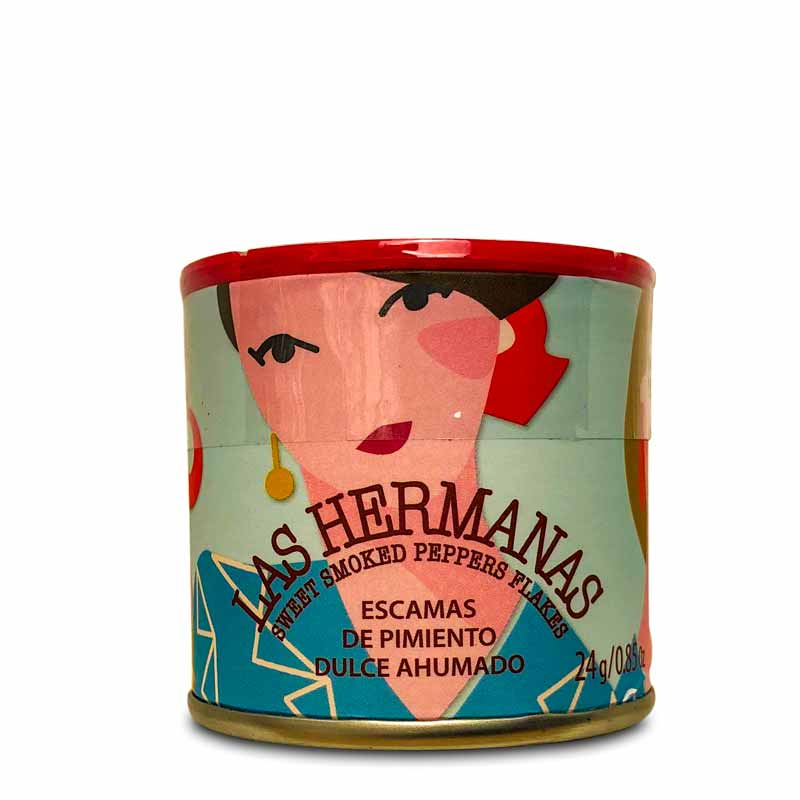 Las Hermanas Sweet Smoked Pepper Flakes, 24g