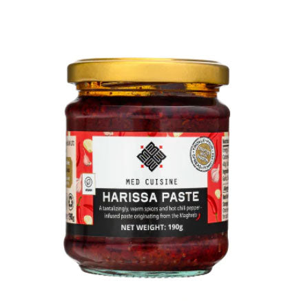 Med Cuisine Harissa Paste 190g