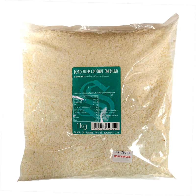 Medium Desiccated Coconut 1kg