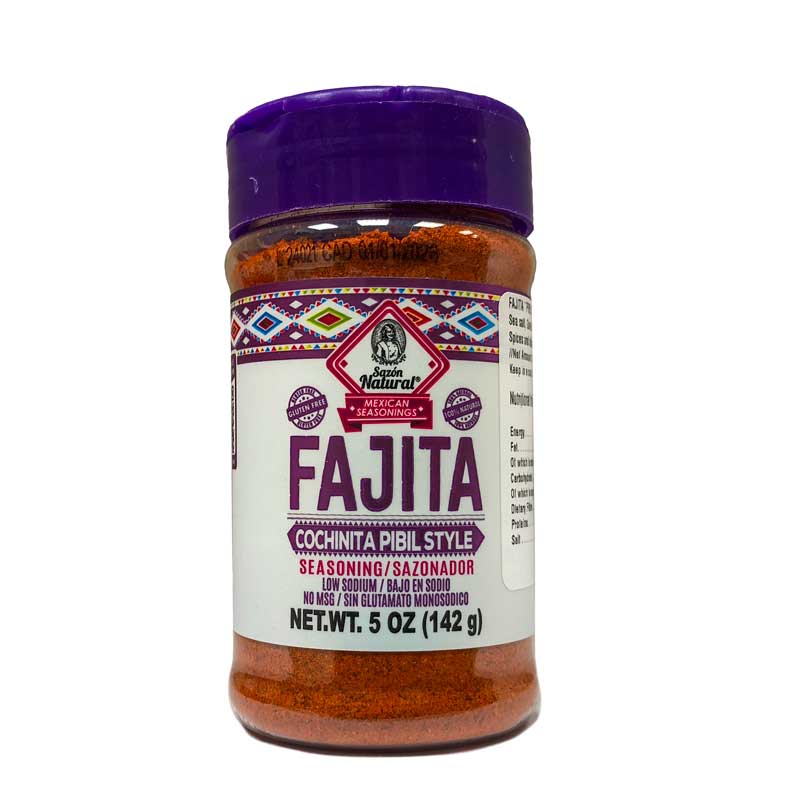 Sazon Natural Fajita Seasoning 142g