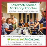 £75 GIFT VOUCHER - Somerset Foodie Workshops 2026
