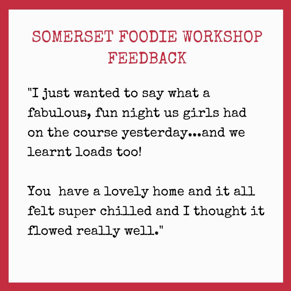 £75 GIFT VOUCHER - Somerset Foodie Workshops 2026