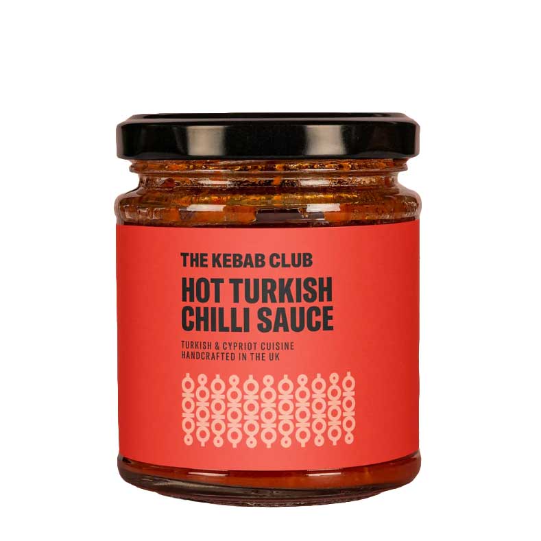 The Kebab Club Hot Turkish Chilli Sauce 190g