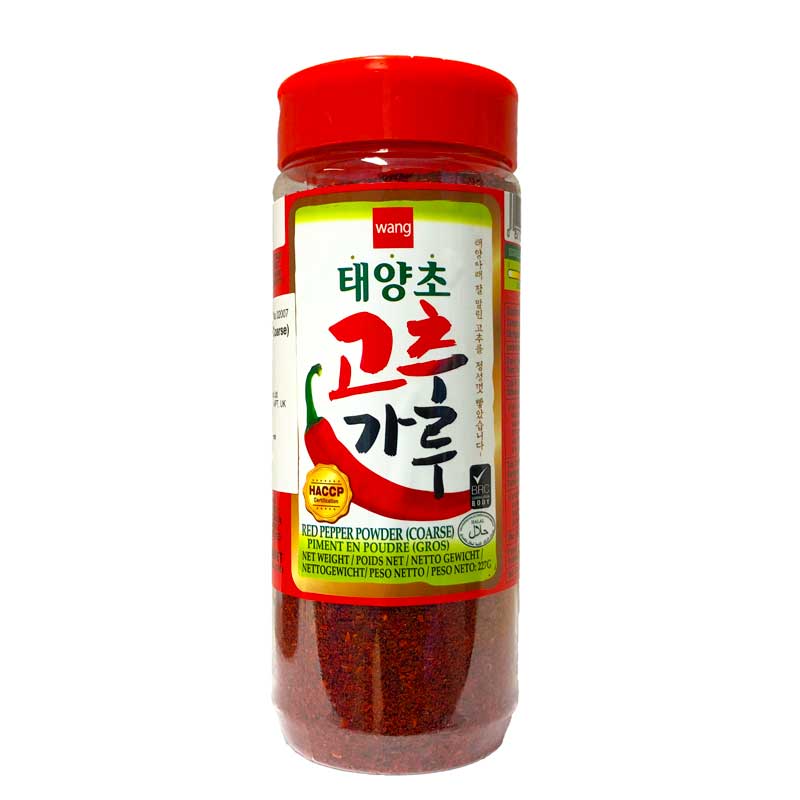 Wang Korean Coarse Red Pepper Powder Gochugaru 227g