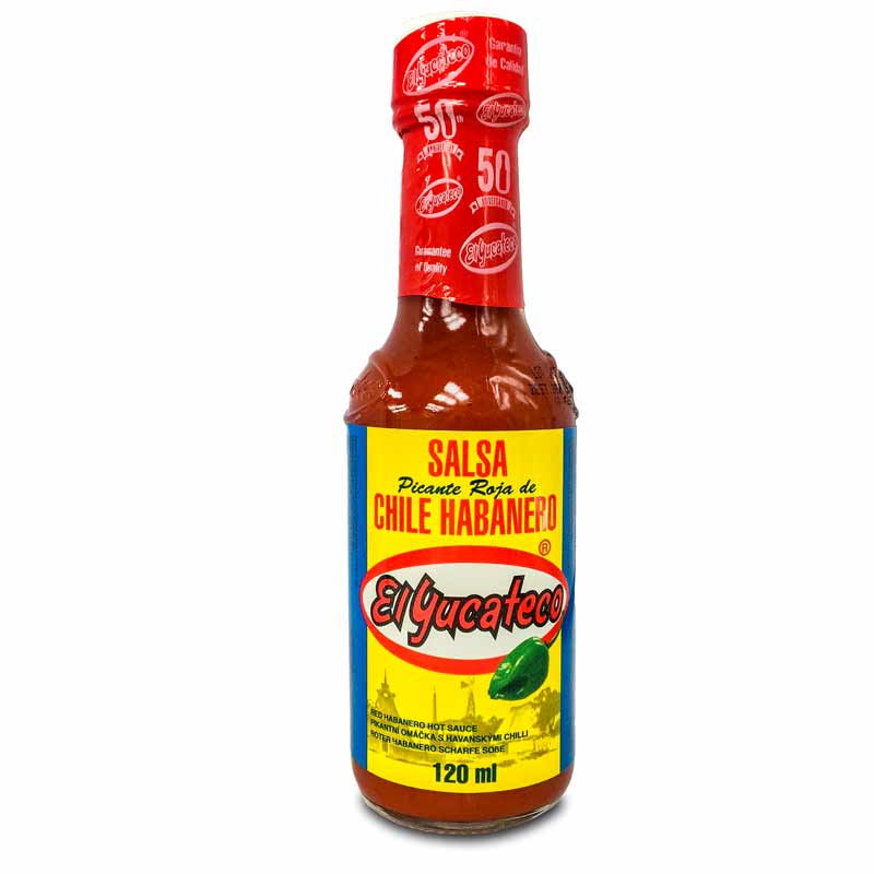 El Yucateco Habanero Red Salsa 120ml