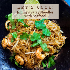 Jimmy's Satay Noodles with Seafood