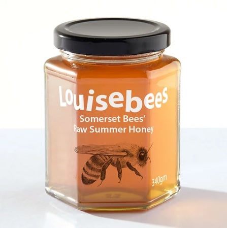 Louise Bees Somerset Raw Summer Honey, 340g